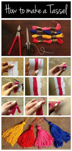 how to make a tassel