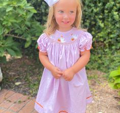 Free Shipping when you spend $80 or more. Use code FREESHIP80 at checkout. This listing is for the dress only. We have bows and cardigans listed separately.  https://www.etsy.com/PleatsAndStitches/listing/651028788/6-inch-grosgrain-bow-white-red-green?utm_source=Copy&utm_medium=ListingManager&utm_campaign=Share&utm_term=so.lmsm&share_time=1661342827024 https://www.etsy.com/PleatsAndStitches/listing/822411104/white-ruffle-cardigan-cotton?utm_source=Copy&utm_medium=ListingManager&utm_campaign=Share&utm_term=so.lmsm&share_time=1661342845718 Sizing Our dresses & pajamas run big ... long to be exact!    Bishops are designed to be ankle length if ordering current size. You may want to order a size down for sizes 4 and below and check out our size chart (in the pictures) if you are unsure.  Sign Ruffle Cardigan, Halloween Express, Ghost Pumpkin, Clothing Care, Halloween Dress, Style Expert, Halloween Outfits, Trick Or Treat, Fabric Color