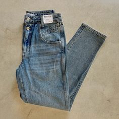 New Condition Double Button Fly - Retro Style Pocket Details - Thick Denim - Not Stretchy High Waisted Ripped Jeans, Joni Jeans, Retro Jeans, Topshop Jeans, High Rise Mom Jeans, Black Skinnies, High Waisted Denim, Denim Top, High Jeans