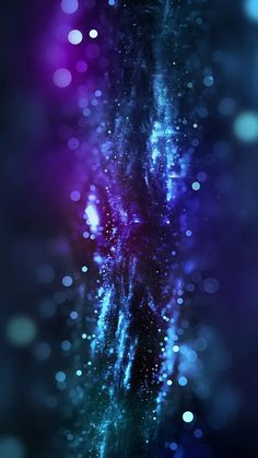 an abstract background with blue and purple lights