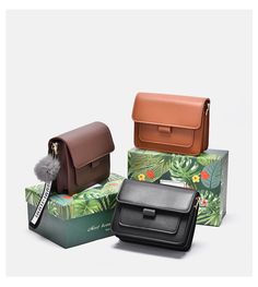 Brand Name: RemielShape: FLAPHandbags Type: Shoulder BagsTypes of bags: Shoulder & Crossbody BagsOrigin: CN(Origin)Main Material: PUClosure Type: COVERHardness: HARDExterior: Solid BagStyle: CasualModel Number: 6-1Lining Material: PolyesterOccasion: VersatileGender: WOMENPattern Type: SolidNumber of Handles/Straps: SingleInterior: Interior CompartmentDecoration: ChainsItem Type: Handbags Chic Brown Satchel, Large Capacity Brown Clutch Bag, Portable Brown Shoulder Box Bag, Trendy Brown Box Bag For Office, Trendy Brown Office Box Bag, Trendy Brown Office Flap Bag, Brown Flap Bag With Mobile Phone Pocket For Office, Trendy Brown Flap Bag With Large Capacity, Brown Office Flap Bag With Mobile Phone Pocket