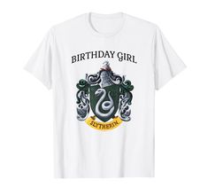 a birthday girl t - shirt with the sly crest on it