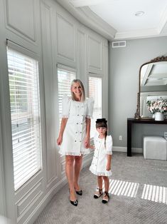 White Tuxedo Dress White Tuxedo Dress, Kids Blazers, Mom Daughter Outfits, White Tuxedo, Matching Mom, Tuxedo Style, Style Blazer, Tuxedo Dress