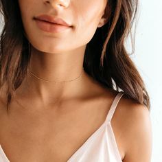 Satellite Choker – Made By Mary Simple Choker Necklace, Gold Bar Necklace Personalized, Made By Mary, Dainty Choker, Diamond Jewelry Necklace, Diamond Choker, Diamond Necklaces, Pearl Jewelry Necklace, Gold Bar Necklace