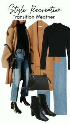 Casual Winter Outfit, Looks Jeans, Winter Outfit Ideas, Fall Transition, Mode Boho, Trendy Fall Outfits, Chic Casual, Camel Coat