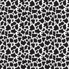 a black and white animal print pattern