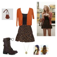 "Lydia Martin- The benefactor" by chrissytate on Polyvore featuring H&M, Forever 21, Soda, Clu and American Eagle Outfitters 2000s Dresses, Cute Modest Outfits