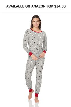 Amazon Essentials Women's Standard Close-Fit Knit Pajama Set ◆ AVAILABLE ON AMAZON FOR: $24.00 ◆ An Amazon brand - Get ready for cozy nights in these soft and comfortable pajamas made from 100% cotton Womens Black Jumpsuit, Cotton Pajama Set, Comfortable Pajamas, Jumpsuit Dressy, Cotton Pajama Sets, Amazon Essentials