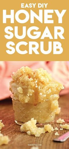 Honey Sugar Scrub Sugar Wax Recipe Diy, Sugar Wax Recipe, Wax Recipe, Scrub Recipe Diy, Mint Sugar Scrub, Diy Body Scrub Recipes