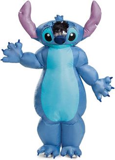 an inflatable costume is shown for children to wear on the disney character parade