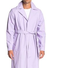 This Stylish And Fashionable Women's Coat From Rains Is A Must-Have For Any Wardrobe. Made From High-Quality Polyurethane Material, This Overcoat Is Designed To Keep You Dry And Comfortable In Wet Weather. The Coat Features A Beautiful Lavender Color That Will Add A Pop Of Color To Any Outfit. With Its Size 2xs And Regular Fit, This Coat Is Perfect For Women Of All Shapes And Sizes. The Coat's Outer Shell Material Is Designed To Provide Maximum Protection From The Elements, Ensuring That You Sta Wet Weather, Lavender Color, Women's Coat, Vest Jacket, Coats For Women, Trench Coat, Color Pop, Lavender, Jackets & Coats