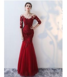 #ad Great shopping ideas for Women's Pretty Embroidery Lace Slim Fit Fishtail Dress Evening Cocktail Prom F, Party Clothing Evening Dresses Long Simple, Modern Prom Dresses, Royal Ball Gowns, Chic Prom Dresses, Mermaid Prom Dresses Lace, Lace Formal Dress, Lace Prom Dress, Long Sleeve Evening Dresses, Beautiful Prom Dresses