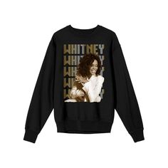 Any music fan will adore this Men's Whitney Houston Repeat Graphic Tee. Any music fan will adore this Men's Whitney Houston Repeat Graphic Tee. FEATURES Crewneck Long sleevesFABRIC & CARE Cotton Machine wash Imported Color: Black. Gender: male. Age Group: adult. Retro Black Fan Merchandise Sweatshirt, Retro Black Sweatshirt For Fan Merchandise, Black Tops For Fan Merchandise In Winter, Black Pop Culture Tops For Winter, Winter Concert Crew Neck Top, Winter Concert Graphic Print Tops, Graphic Print Tops For Winter Concerts, Winter Graphic Print Tops For Concerts, Black Crew Neck Music-themed Top