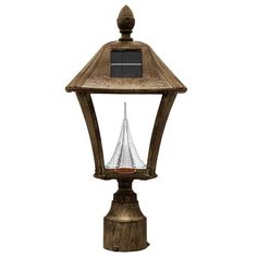 Baytown Solar Weathered Bronze Outdoor Post/Wall Light with Bright/Warm-White LEDs - Super Arbor Brick Pillars, Solar Post Lights, Post Lighting, Lantern Post, Solar Led Lights, Bronze Lighting, Solar Lamp, Led Outdoor Lighting, Outdoor Light Fixtures