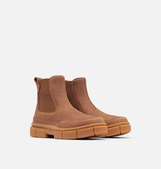 Street, meet style. The EXPLORER STRT™ is a very SOREL take on the Chelsea bootie with the addition of multi-terrain tread and all-day comfort. Sneaker Sale, Sorel Boots, Chelsea Boots Women, Suede Material, Chelsea Boot, Wedge Boots, Full Grain Leather, Embossed Leather, Sale Items