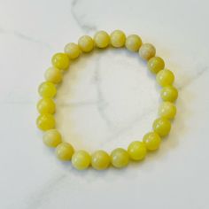 Nwot - Never Worn. Yellow Jade Crystal Beaded Bracelet With 8mm Beads. Stretchy And Adjusts For Your Comfort. Yellow Jade Crystal, Glass Bead Bracelet, Jade Crystal, 8mm Beads, Yellow Jade, Beads Bracelets, Crystal Beads Bracelet, Glass Beaded Bracelets, Stretchy Bracelets