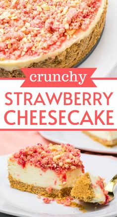 this cranberry cheesecake is so good it's the perfect dessert to eat