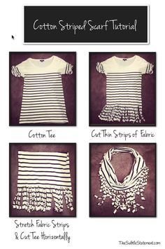 the instructions for how to sew a t - shirt with fringes and buttons