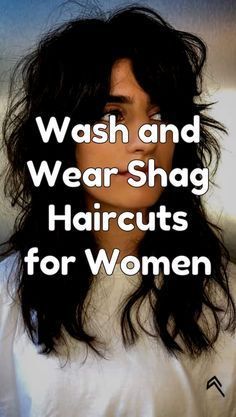 Hairstyles for School Events: Cute and Classy Long Shaggy Haircuts, Shag Haircuts For Women, Medium Shag Hairstyles, Medium Shaggy Hairstyles, Long Shag Hairstyles, Curly Shag Haircut, Shag Hair, Long Shaggy