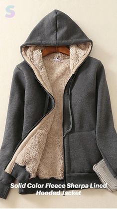 Winter Hooded Jacket With Fleece Lining, Winter Hoodie For Cold Weather, Winter Sweatshirt With Pockets, Winter Cotton Hoodie With Cozy Fit, Cozy Cotton Hoodie For Winter, Winter Gray Fleece-lined Sweatshirt, Winter Hooded Cotton Sweatshirt, Winter Hooded Jacket With Double-lined Hood, Gray Hoodie For Cold Weather In Winter