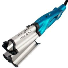 TIGI Bed Head Wave Artist Tourmaline Ceramic Deep Waver  Blue Green "No Carton" Tested Bed Head Waver, Bed Head Wave Artist, Deep Waver, Hair Tool Organizer, Fine Straight Hair, Hair Crimper, Hair Waver, Hair Tool, Beach Wave