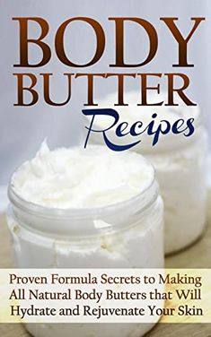 Natural Body Butter, Butter Recipes, Diy Body Care