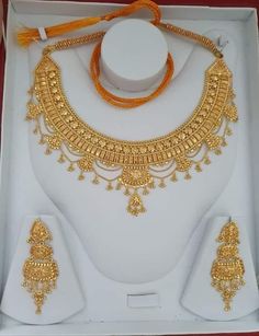 Nackles Gold Design New Simple, Gold Jewellery Bridal Indian, Indian Gold Sets Jewellery, Gold Jwellary For Bride, Indian Gold Ring Designs, Jewelry Design Necklace Gold Indian, Bridal Gold Jewellery With Price, Gold Jewelry Fashion Unique Necklace, Gold Bridal Jewellery Indian