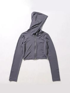 ⚡Buy 2024 Solid Hooded Zip Up Short Long Sleeve Tee Gray L under $19.00 in Tops&Tees at AnotherChill.com Online. Style: Casual/Street/Vintage/Hip Pop/Sexy. Fabric Content: Polyester. Fit Type: Slim Fit. Neckline: Hooded. Sleeve Length: Long Sleeve. Versatile Style: This long sleeve tee blends casual, street, vintage, and hip hop styles with a touch of sexiness.. Quality Fabric: Made from polyester, this tee offers durability and comfort.. Slim Fit: This tee is designed to hugs your body just right, enhancing your curves and creating a sleek silhouette.. Hooded Design: The hooded design adds a casual and street savvy vibe to this tee. It's a cool feature that also provides extra warmth during colder days.. Zip Up Design: The zip up design makes this tee easy to wear and take off. The short 2000s Outfits, Body Proportions, Short Long, Jeans Boyfriend, Hip Hop Fashion, Versatile Style, Aesthetic Fashion, Cold Day, Long Sleeve Tee