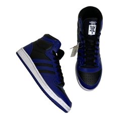 Adidas Top Ten Rb High Top Sneakers Gx0755 New Core Black Legacy Indigo Details: Size: 9 Color: Core Black Legacy Indigo (Blue/Black) Material: Leather Upper Style No: Gx0755 Condition: New With Tags - No Box Inv: 15829.01 Adidas Top Ten Rb, Adidas Ultra Boost Men, Adidas Gazelle Black, Adidas Top Ten, Color Core, Adidas Sneakers Mens, Adidas Shoes Mens, Adidas Top, Black Leather Sneakers