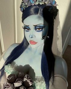 Corpse Bride Costume, Halloween Bride, Classy Halloween Costumes, Cute Halloween Makeup, Hot Halloween Outfits, Bride Costume, Halloween Makeup Pretty