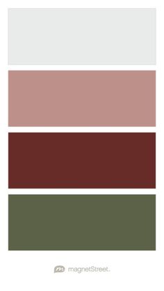 the color palette for this website is brown, green and white with some red on it