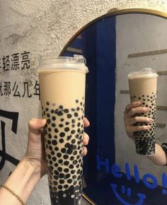 Bubble Tea Boba, Bubble Milk Tea, Pretty Drinks, Sweet Snacks Recipes, Delicious Snacks Recipes