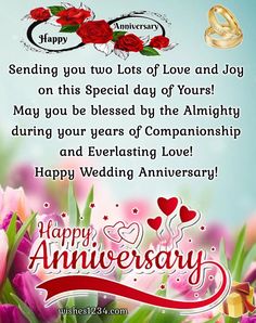 happy anniversary wishes for husband and wife