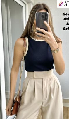 Summer Chic Outfit, Elegant Summer Outfits, Classy Business Outfits, Classic Style Outfits, Elegant Dresses Classy, Everyday Fashion Outfits