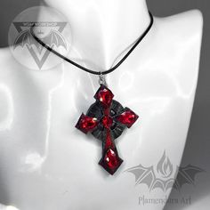 Bloody Vampire Royal Choker Amulet Unisex Pendant With Red - Etsy Bulgaria Red Punk Jewelry For Festival, Red Fantasy Jewelry For Halloween, Fantasy Red Jewelry For Party, Gothic Red Jewelry For Halloween, Red Fantasy Jewelry For Cosplay, Red Gothic Jewelry For Halloween, Handmade Punk Red Jewelry, Handmade Red Punk Jewelry, Blood Vile Necklace