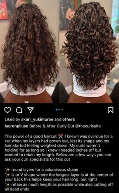 Long Rounded Layers Haircut Curly, Curly Haircuts Layers Natural Curls, V Haircut For Long Hair Curly, Butterfly Haircut Long Hair Curly, Layered Haircuts For Long Curly Hair, V Shape Curly Haircut, Haircut Ideas For Curly Wavy Hair, Short Layers On Curly Hair, Long Wavy Haircut Ideas