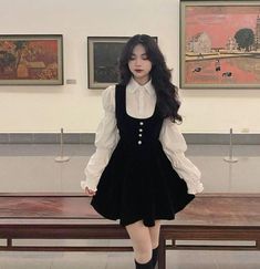 Cute Dress Outfits, Korean Fashion Dress, Quick Outfits, Easy Trendy Outfits, Modest Fashion Outfits, Really Cute Outfits, Girly Outfits