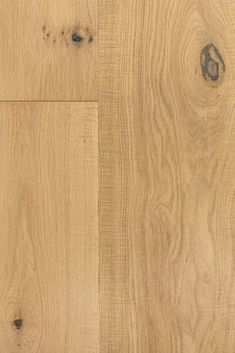 A natural, golden-toned European Oak in a wider plank, Dune pairs knots and character with a rough-sawn, textured surface.