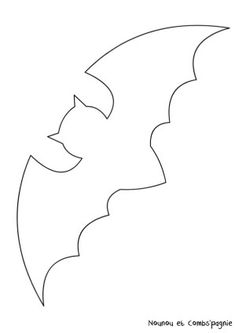 the outline of a batman mask