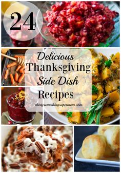 twelve delicious thanksgiving side dish recipes