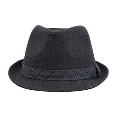 This Dockers men's fedora is a smart cold-weather essential to complete all your looks in style. Made from 100% wool, it features a plaid trim around the base. Base Material: 100% WoolCare: Spot CleanBrim Width: 2 InchCountry of Origin: Imported Fedoras Men, Mens Dress Hats, Mens Fedora, Dockers Men, Large Hats, Mens Dress, Dress Hats, Formal Wear, Fedora