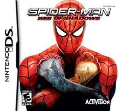 the cover art for spider - man web shadow