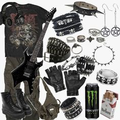 Trad Punk Fashion, Goth Streetwear Aesthetic, Scene Goth Outfits, Aesthetic Punk Outfits, 2000 Alternative Fashion, Modern Punk Outfits, Punk Alt Outfits, Metal Aesthetic Outfit