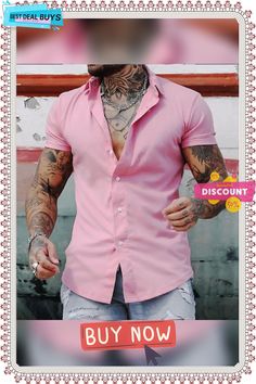 Men's Shirt Button Up Shirt Summer Shirt Casual Shirt Black White Yellow Pink Dark Navy Short Sleeve Plain Turndown Street Daily Clothing Apparel Fashion Casual Comfortable Casual Collar Dress Shirt For Summer, Summer Solid Color Dress Shirt With Button Closure, Pink Slim Fit Button-up Shirt, Solid Color Collared Dress Shirt For Summer, Solid Collared Dress Shirt For Summer, Solid Color Summer Dress Shirt With Collar, Summer Solid Color Collared Dress Shirt, Casual Pink Button-up Dress Shirt, Solid Color Short Sleeve Dress Shirt For Summer