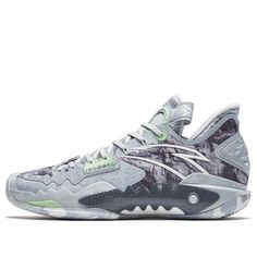 ANTA Shock Wave 5 'Grey' 112341106-1 Anta Shoes, Shock Wave, Kyrie Irving, Hot Sneakers, Grey Green, Adidas Yeezy, Jordan Retro, Venom, Luxury Watches