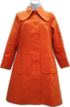 Retro Long Coat For Fall, Retro Winter Outerwear With Lapel Collar, Retro Wool Outerwear With Lapel Collar, Retro Single-breasted Winter Outerwear, Retro Long Coat For Workwear, Retro Lined Outerwear For Fall, Retro Fitted Winter Outerwear, Retro Solid Color Single Breasted Outerwear, Retro Fitted Wool Outerwear