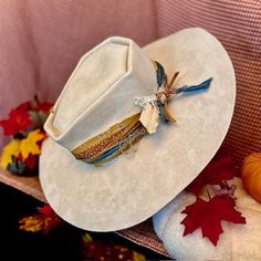 This is a deposit for a custom coffin-shaped hat. You can pick from many options from felt color to leather band color as well as painting additions or other custom options. Make your hat one of a kind   and made only for you. Also, watch your hat come to life on TikTok and other social media platforms. Custom Felt Hat With Curved Brim For Fall, Custom Flat Brim Costume Hats For Western-themed Events, Custom Felt Hat For Country Events, Custom Brimmed Felt Hat For Kentucky Derby, Adjustable Felt Hat With Flat Crown, Custom Kentucky Derby Brimmed Felt Hat, Adjustable Felt Fedora With Flat Crown, Adjustable Flat Crown Felt Fedora, Adjustable Flat Crown Fedora In Felt