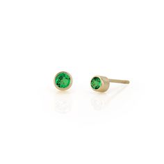 Part of the Sarah Chloe Fine Jewelry Sister Label SLDAcollection, this signature Birthstone Stud Earrings is a great way to add color to your ear stack. Wear your favorite color, your birthstone or your loved one's birthstone. Earrings feature a 3mm (.10ct) precious or semi-precious stone in a bezel setting. This style is sold as a pair. Also available sold as earring singles. Style Tip: Mix and match birthstones for a colorful ear stack. Yellow Gold Bezel Setting Earrings For May Birthstone, 14k Yellow Gold Earrings For Birthday, Yellow Gold Birthstone Earrings For Birthday, Modern Yellow Gold Birthstone Earrings, Fine Jewelry Yellow Gold Birthstone Earrings, Birthstone Earrings, Ear Stack, Stud Earring, Bezel Setting