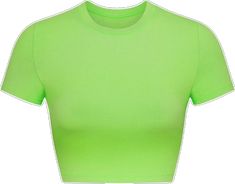 Green Fitted Cropped T-shirt With Crew Neck, Fitted Green Top For Streetwear, Green Cropped Top For Streetwear, Green Fitted Cropped T-shirt, Green Fitted Crew Neck Cropped T-shirt, Fitted Green Cropped T-shirt, Fitted Green Cropped T-shirt For Spring, Fitted Green Cropped T-shirt For Summer, Fitted Green Cropped T-shirt With Crew Neck