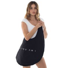 Oval Tote Bag - Are You Am I Daily Necessities, New Arrival Dress, Off Duty, Lingerie, Tote Bag, Dresses